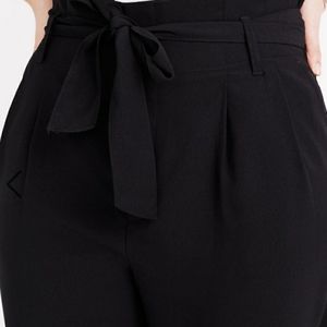 Madewell Black Paper Bag pants